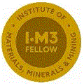 Fellow of the Institute of Materials, Minerals and Mining - FIMMM professional membership badge